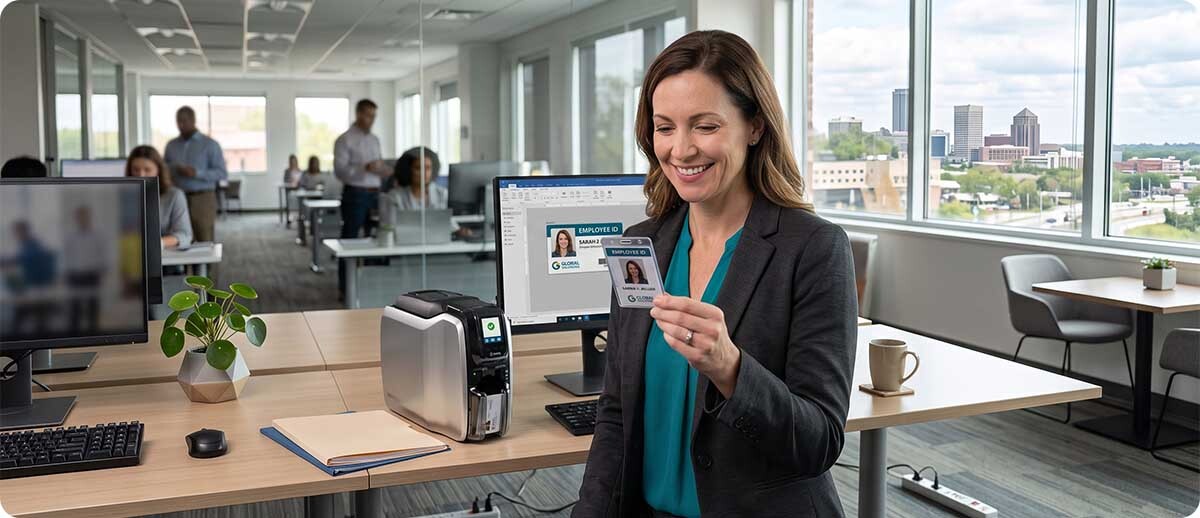 Zebra Card Printers: Employee Badges, Access Cards, and What the ZC100 and ZC300 Actually Do Zebra Card Printers: Employee Badges, Access Cards, and What the ZC100 and ZC300 Actually Do